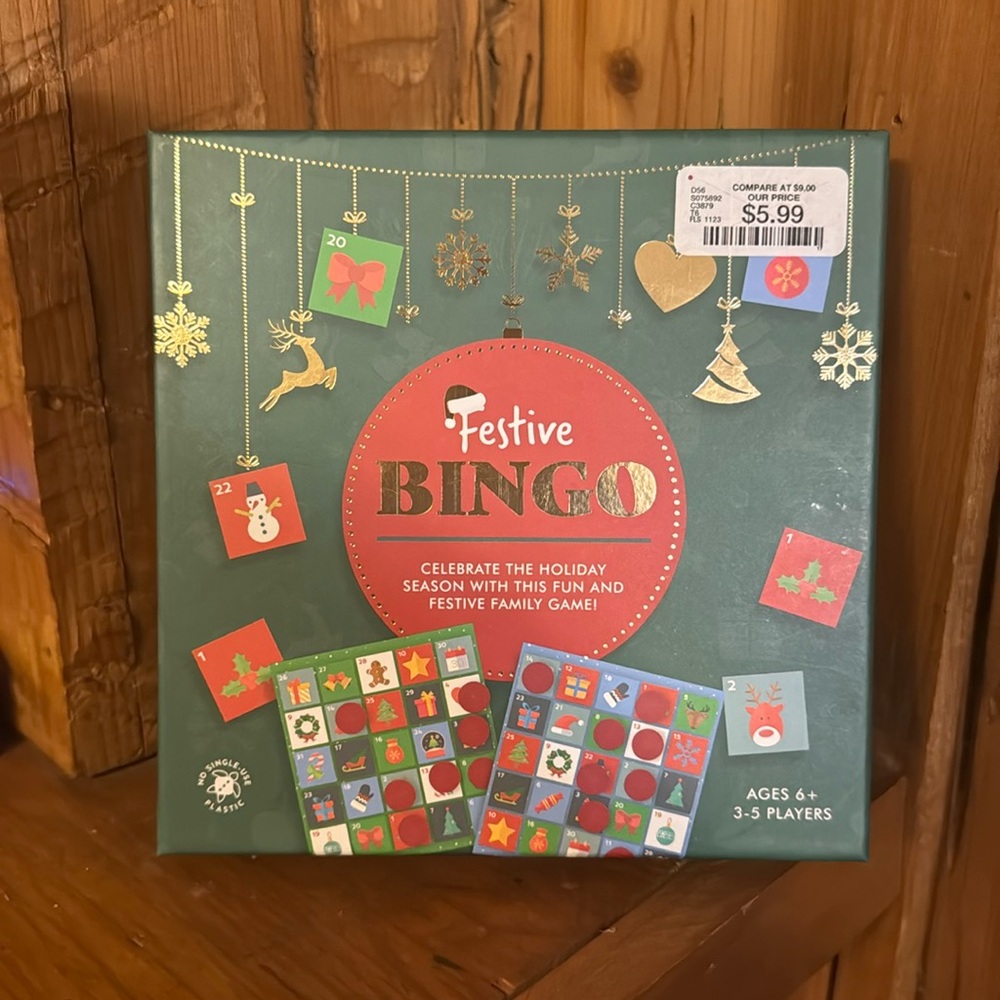 It's Christmas in July and you need this Festive Bingo for the celebrations.
